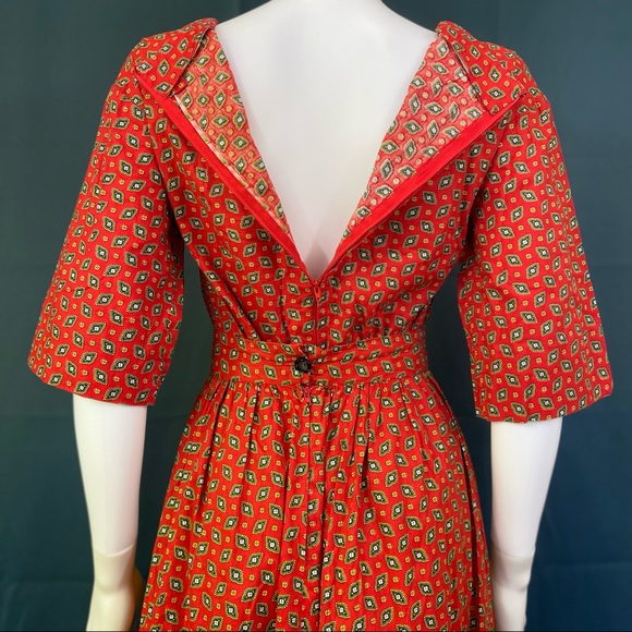 (SOLD) Vintage 70s Prairie Cottagecore Skirt Set - Picture 4 of 5